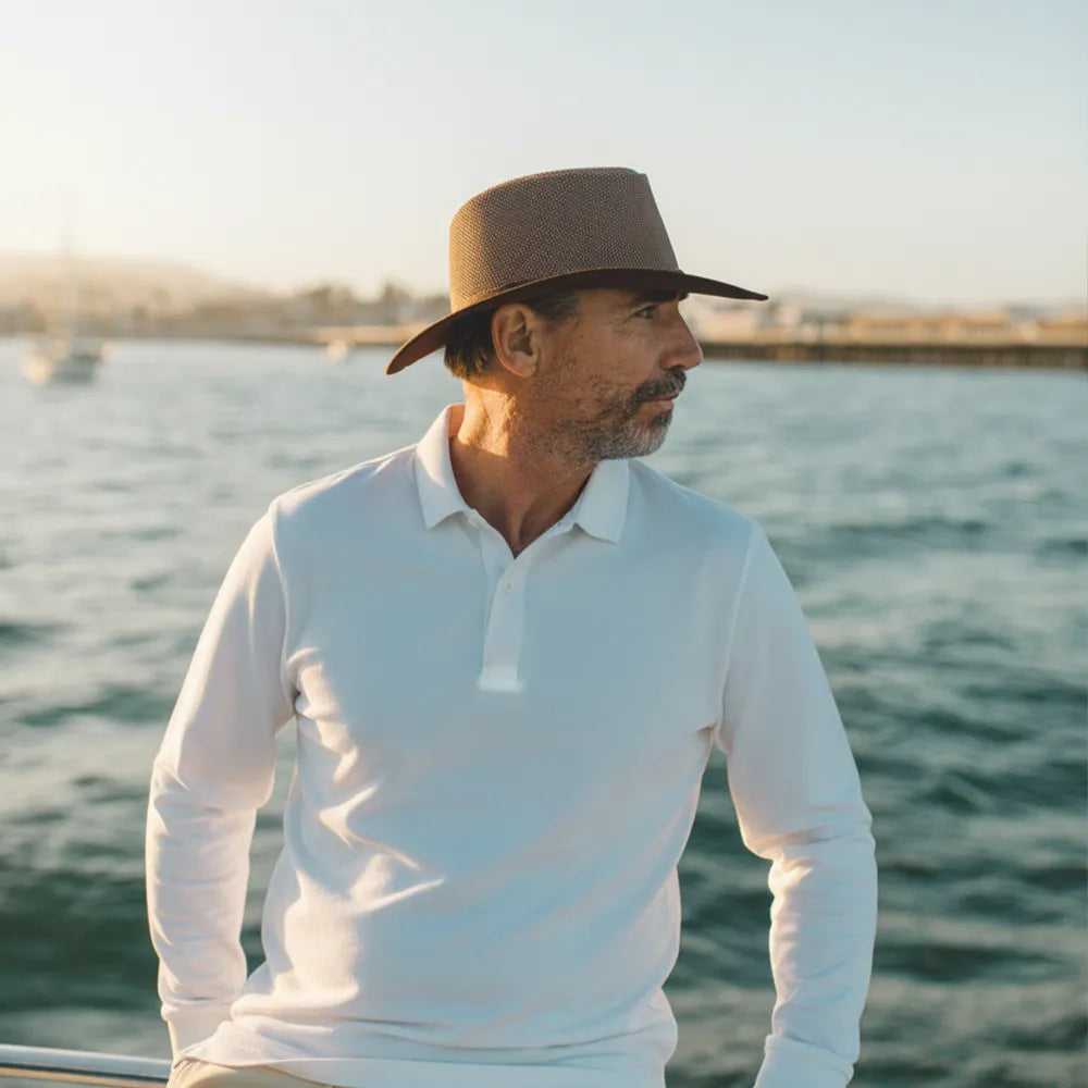 Cabana | Mens Breathable Wide Brim Sun Hat