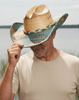 Cassius | Mens Straw Cowboy Hat