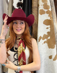 Cattleman | Womens Felt Cowgirl Hat with Western Hat Band
