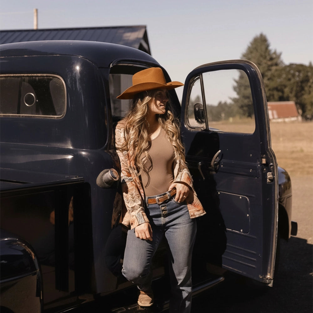 Cattleman | Womens Cigar Felt Cowgirl Hat
