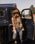 Cattleman | Womens Felt Cowgirl Hat with Western Hat Band