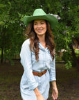 Cattleman | Womens Felt Cowgirl Hat with Western Hat Band