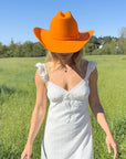 Cattleman | Womens Felt Cowgirl Hat with Western Hat Band