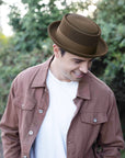 Chi-Town 2.0 | Mens Crushable Wool Felt Pork Pie Hat
