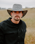 Crusher | Mens Crushable Leather Outback Hat