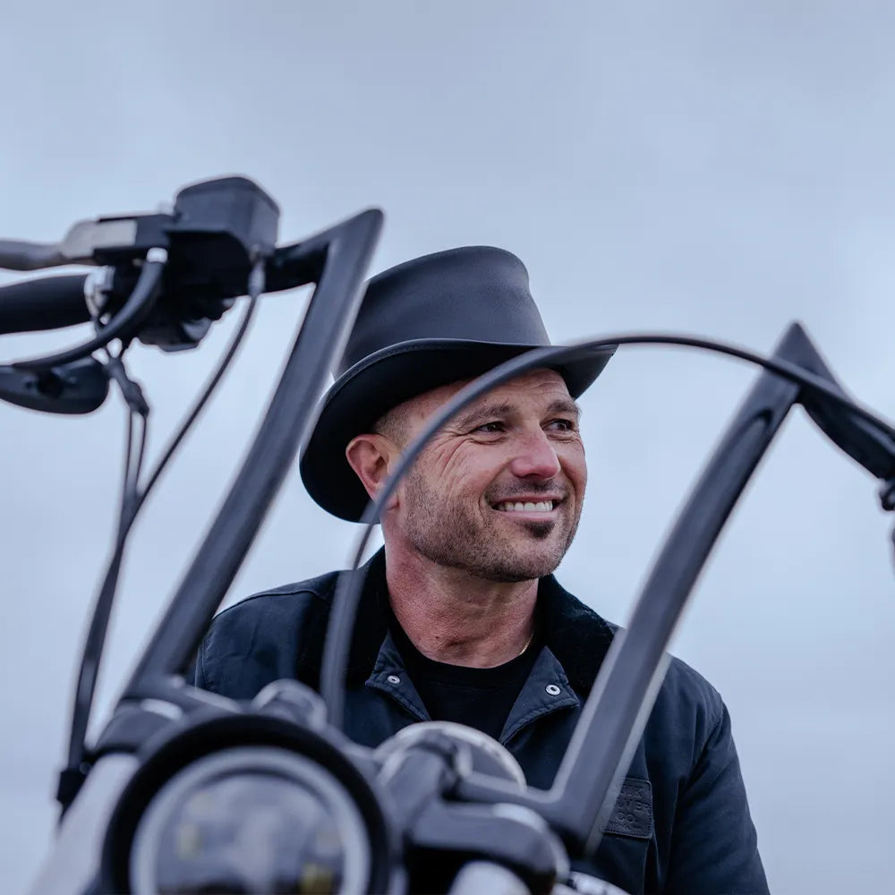 fedora motorcycle helmet El Dorado