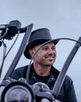 El Dorado | Mens Leather Top Hat