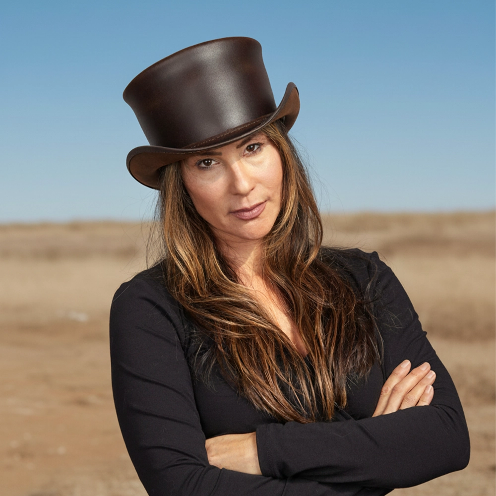 El Dorado | Womens Leather Top Hat