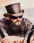 El Dorado | Mens Leather Top Hat