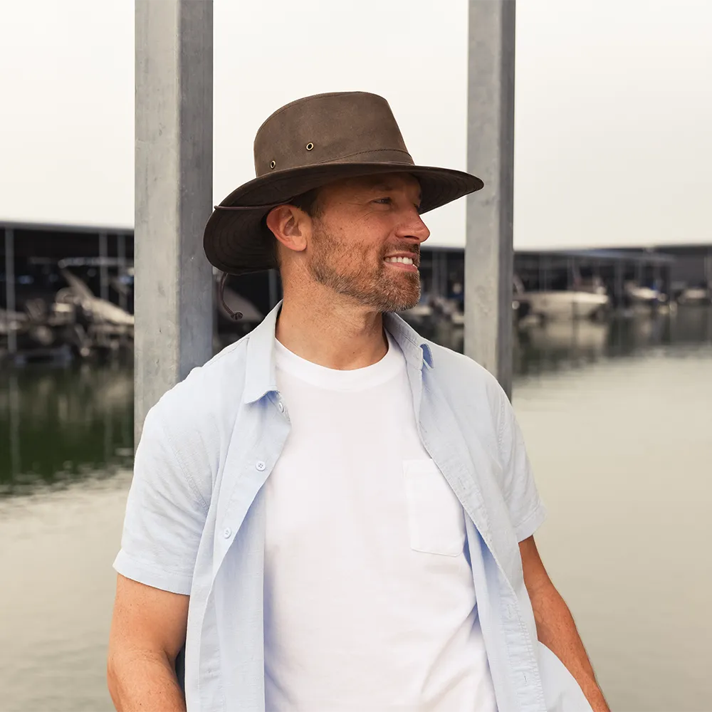 Irwin | Mens Western Weathered Outback Hat – American Hat Makers