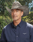 Moonwalk | Mens Bangora Straw Cowboy Hat