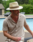 Quito | Mens Woven Genuine Panama Hat