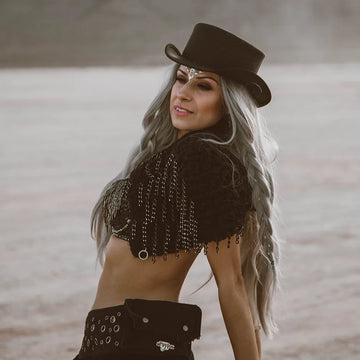Rogue | Womens Black Breathable Mesh Top Hat
