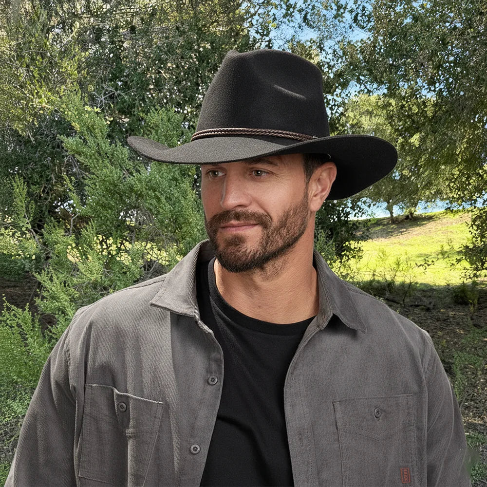 Sequoia | Mens Wool Felt Cowboy Hat
