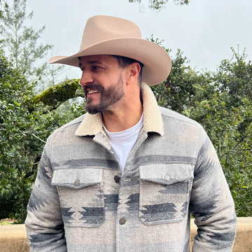 Sequoia | Mens Sand Wool Felt Cowboy Hat