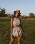 Sierra | Womens American Leather Cowgirl Hat