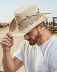 Sierra | Mens American Leather Cowboy Hat