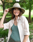 Smokey | Womens Nylon Outback Sun Hat with Mesh Sides