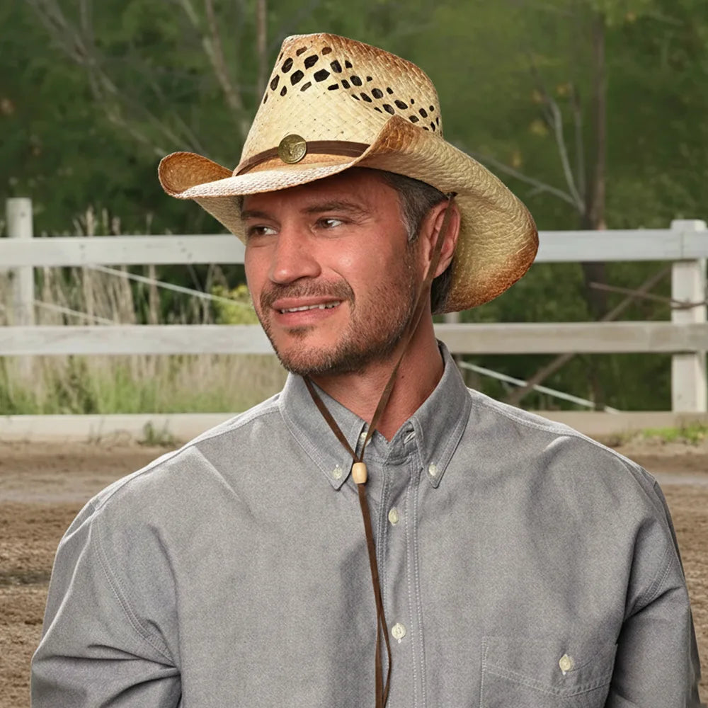 Sundance | Mens Toyo Straw Cowboy Hat
