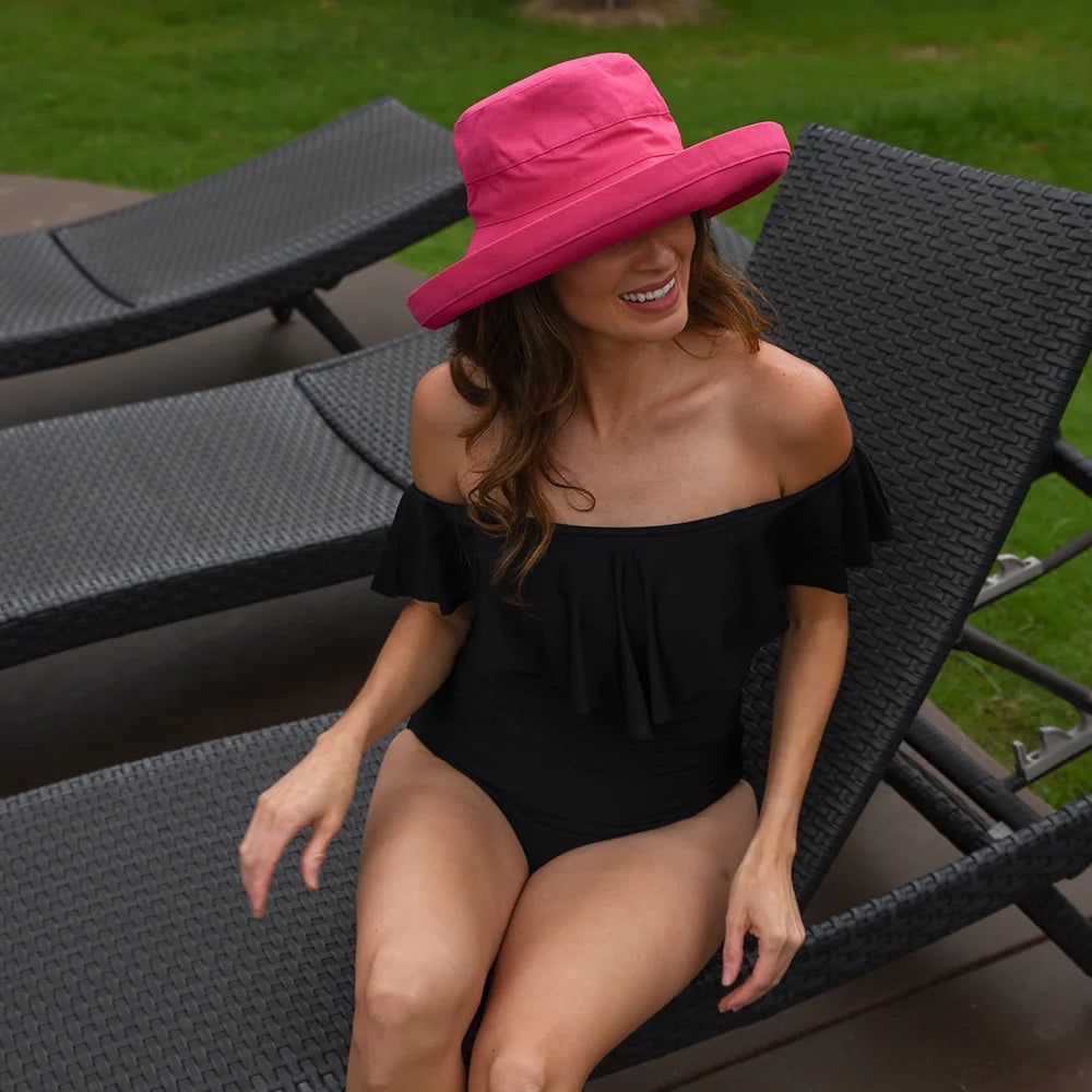 Sunny | Womens Cotton Sun Bucket Hat