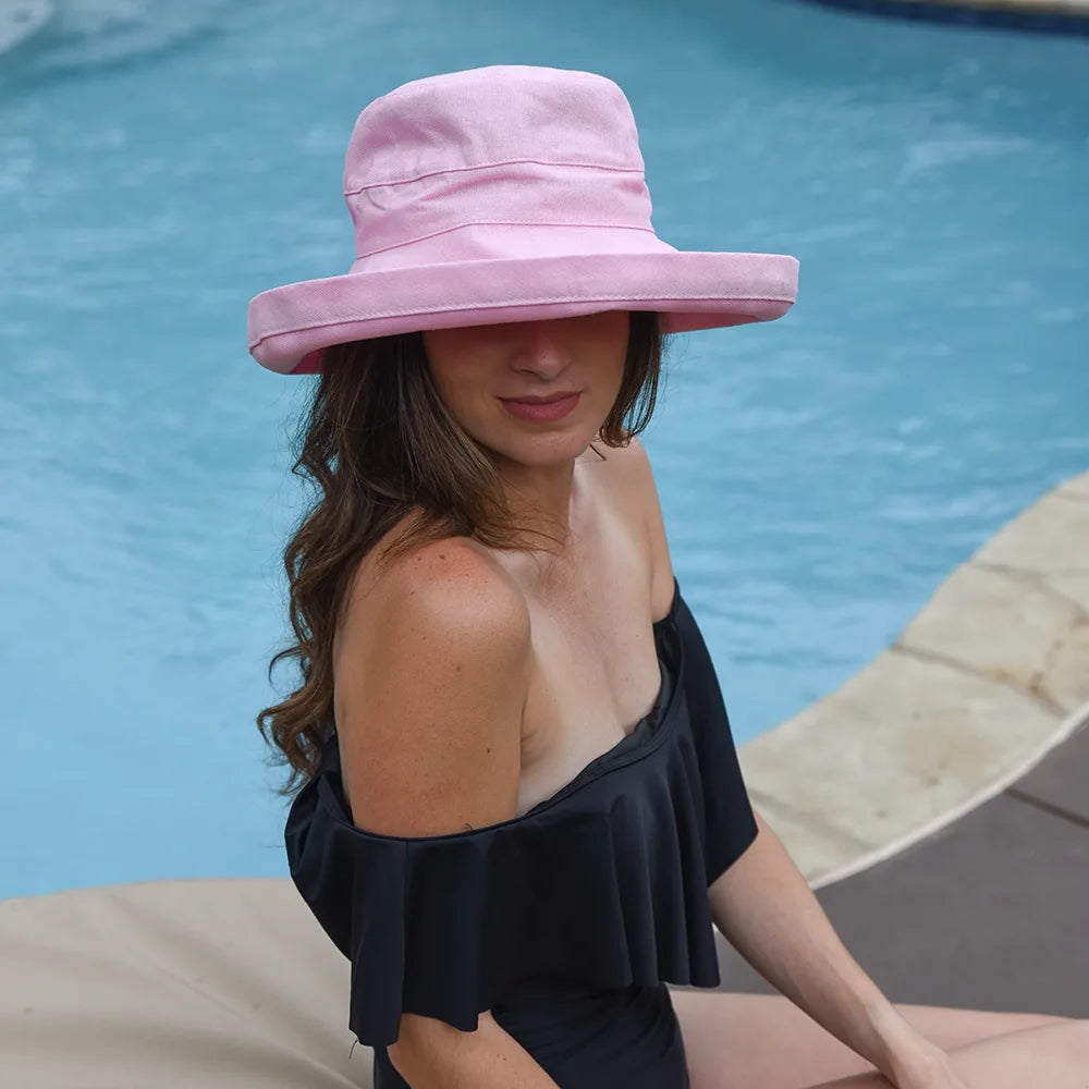 Sunny | Womens Cotton Sun Bucket Hat
