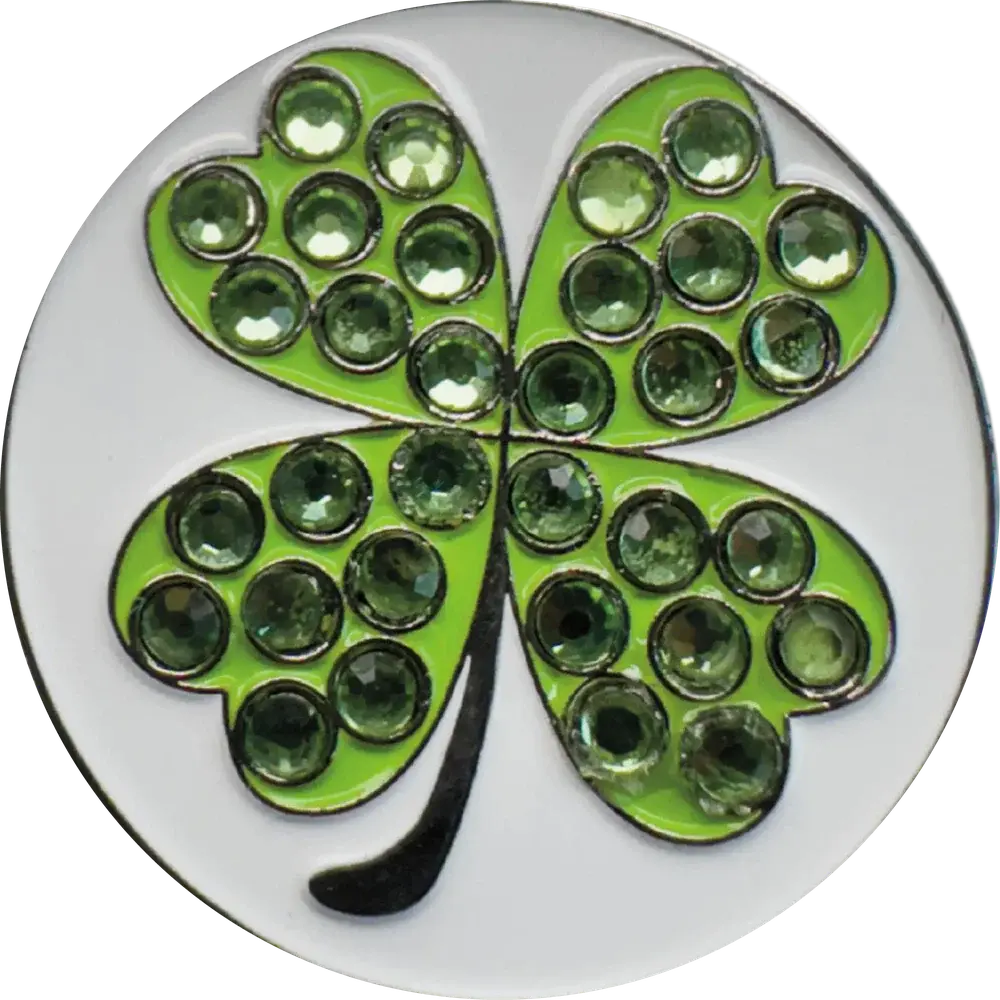 4 leaf clover magnetic pin