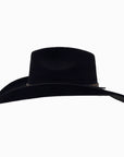 Ace High | Mens Suede Teardrop Crown Rancher Cowboy Hat