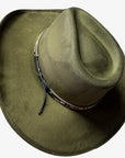 Ace High | Womens Suede Teardrop Crown Rancher Cowgirl Hat