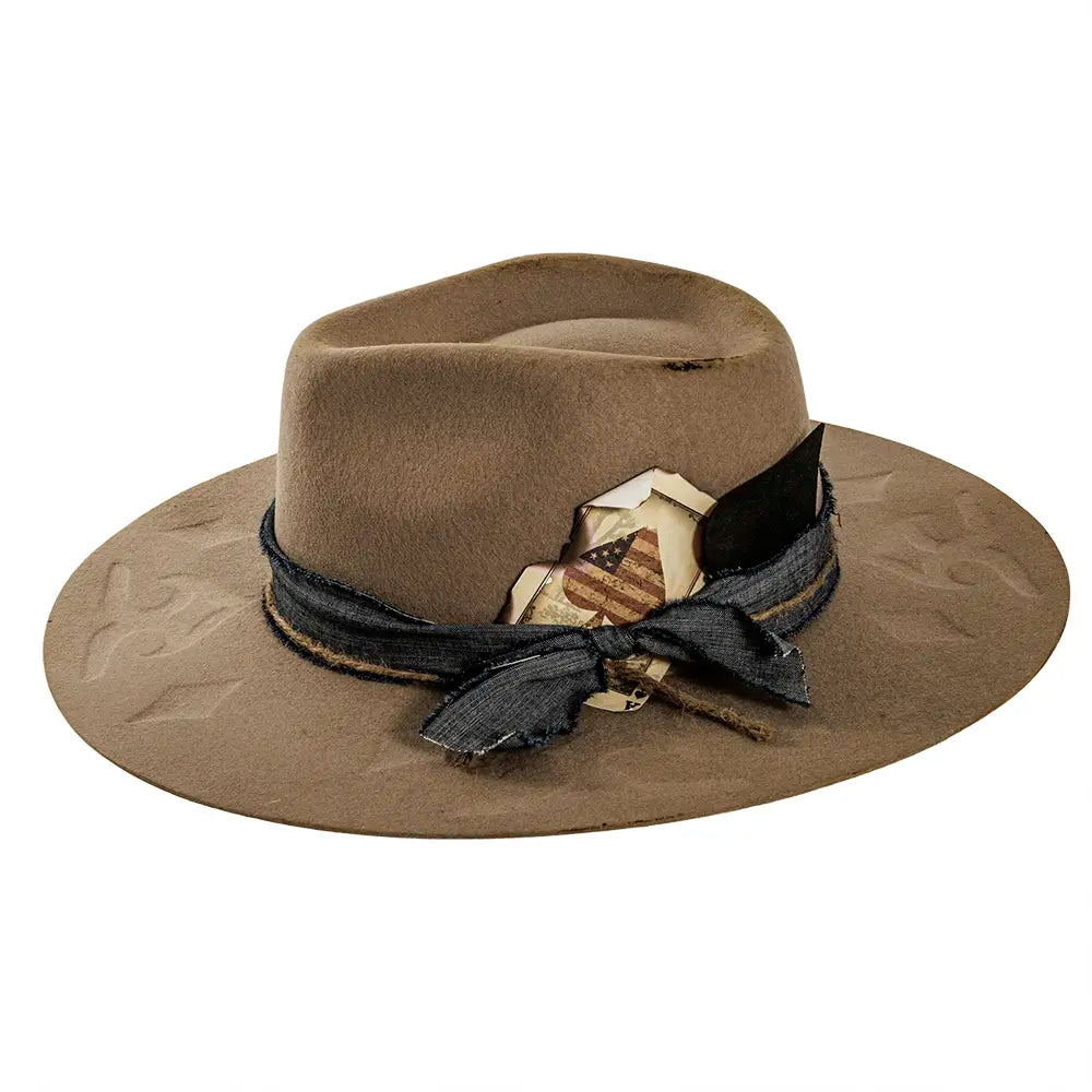 Ace of Spades | Mens Felt Fedora Hat – American Hat Makers