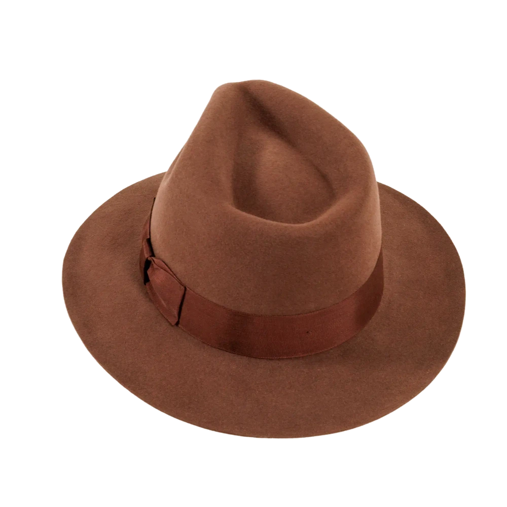 Adventure Mens Felt Fedora Hat American Hat Makers