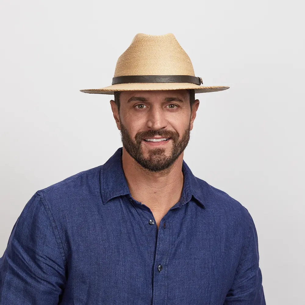 Amarillo | Mens Palm Straw Hat