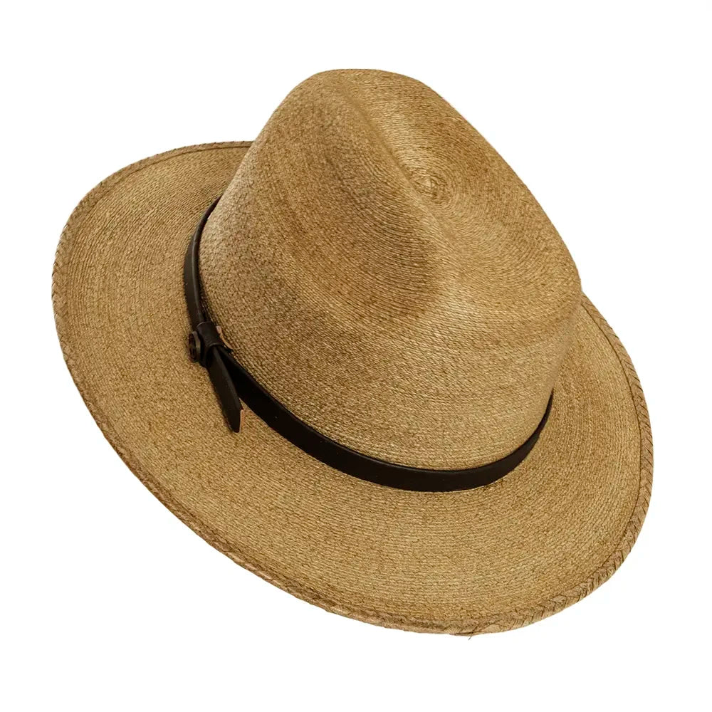 Amarillo | Mens Natural Palm Straw Hat