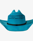 American Maverick | Womens Vented Crown Bangora Straw Cowgirl Hat