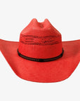 American Maverick | Womens Vented Crown Bangora Straw Cowgirl Hat