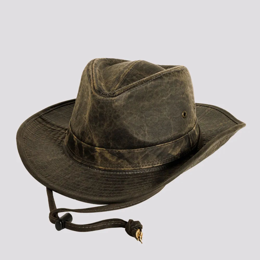 Arden | Mens Weathered Cotton Outback Hat