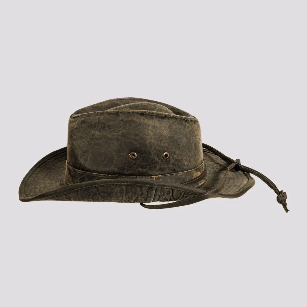 Arden | Mens Weathered Cotton Outback Hat