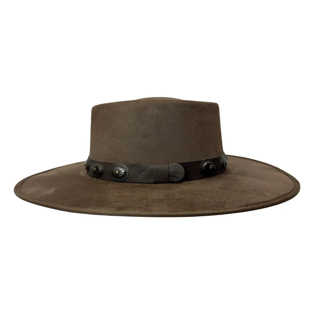 Ashland | Mens Faux Suede Telescope Hat