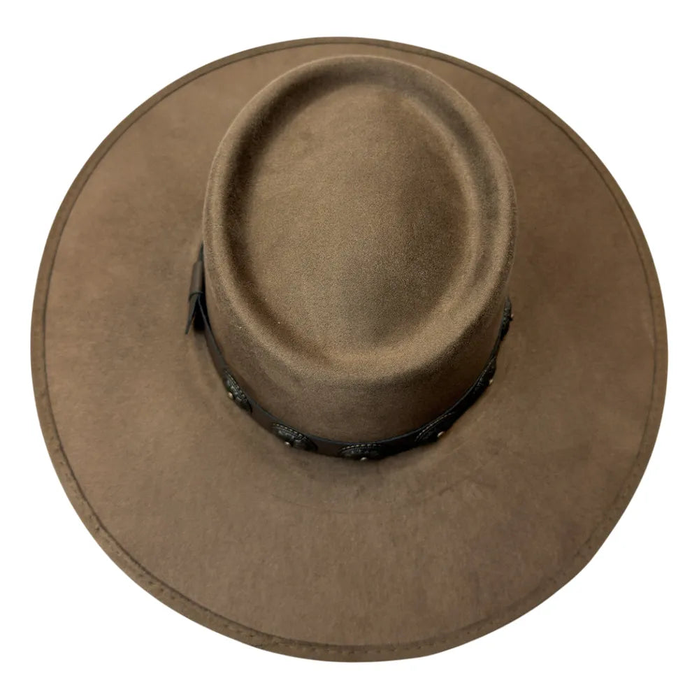 Ashland | Mens Faux Suede Telescope Hat