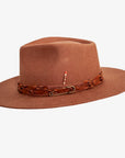 Aspen | Womens Wide Brim Felt Fedora Hat