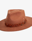 Aspen | Womens Wide Brim Felt Fedora Hat