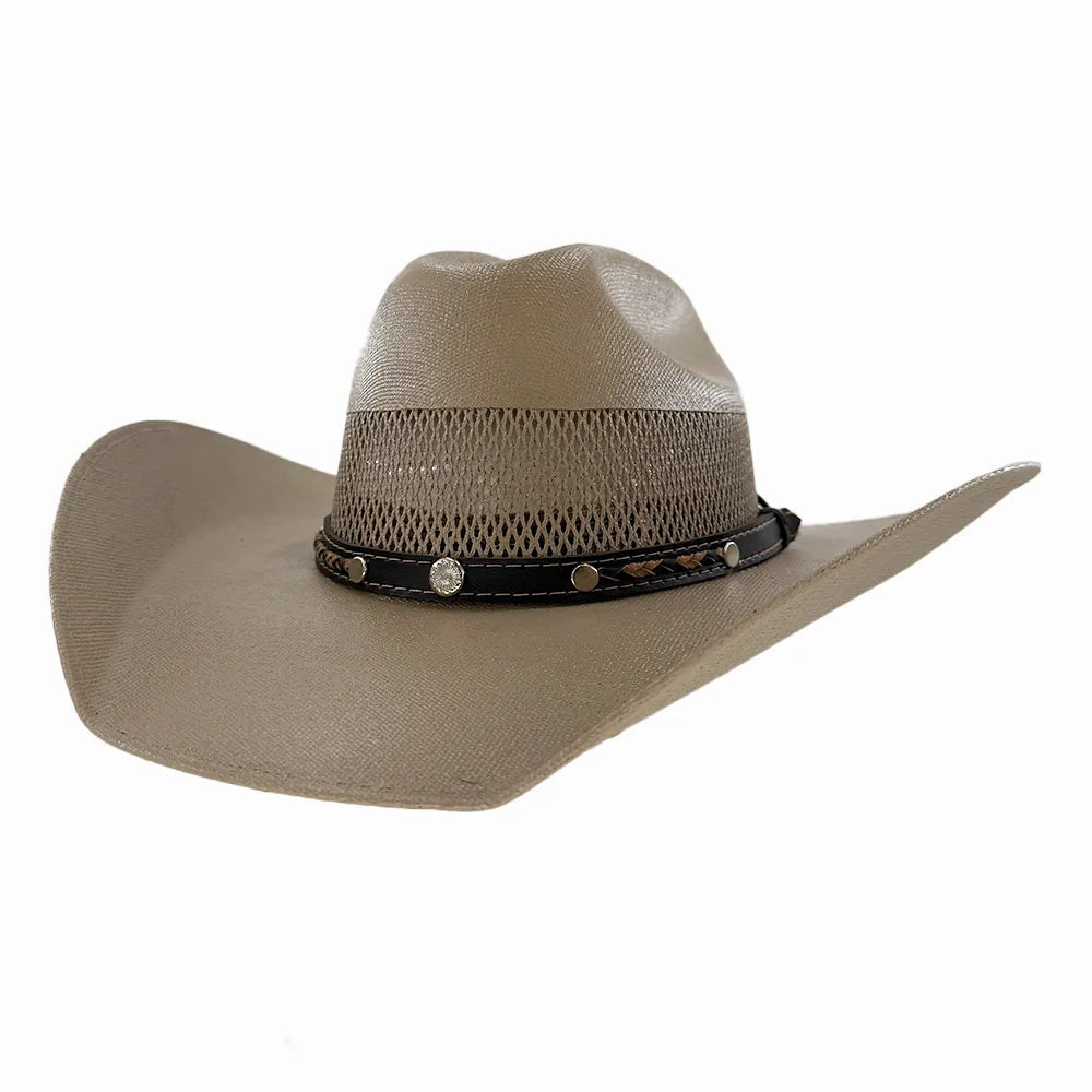 Austin | Womens Sand Straw Cowgirl Hat