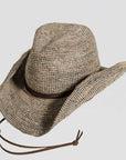 Avalon | Womens Raffia Braid Crocheted Straw Cowgirl Hat