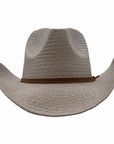 Avery | Mens Pinch Front Western Curled Straw Cowboy Hat