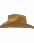 Avery | Mens Pinch Front Western Curled Straw Cowboy Hat