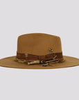 Axel | Mens Wool Felt Outback Fedora Hat