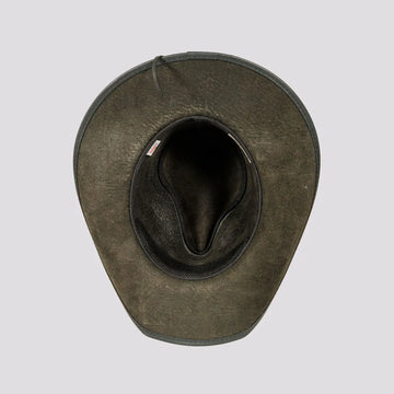 Badlands | Womens Black Buffalo Leather Cowgirl Hat