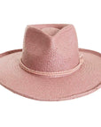 Bailey Blush Sun Straw Hat Front View