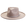 Bailey Grey Sun Straw Hat Front View