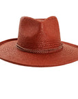 Bailey Red Sun Straw Hat Front View