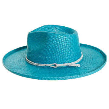 Horseshoe Bay | Womens Turquoise Sun Straw Hat
